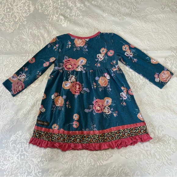 Matilda Jane Long Sleeve Rose Dress Size 18-24 Months - Picture 2 of 7